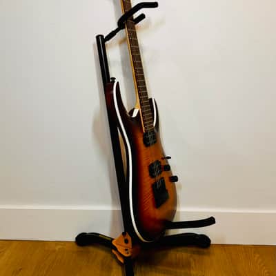 Ibanez RGA42FM 2022 - w/Evertune Bridge Factory Installed - Dragon Eye Burst Flat image 3