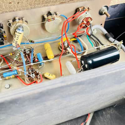 Vox AC4 1x8" Combo Amplifier 240v 1961 - Fawn imagen 15