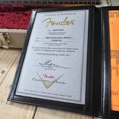 Fender Custom Shop '63 Reissue Stratocaster Journeyman Relic image 11