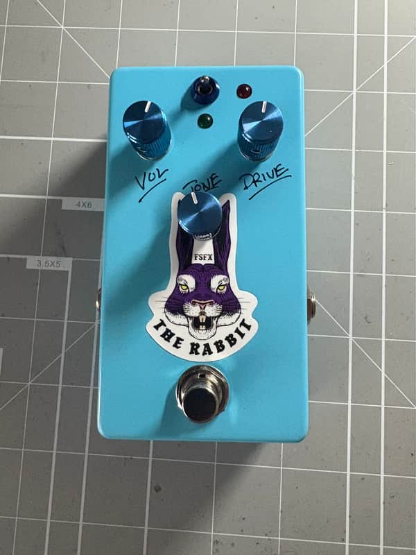 Freakshow Effects the Rabbit! (Brown Rabbit) LM308 Rat from the original maker! a Wilco fav! image 1