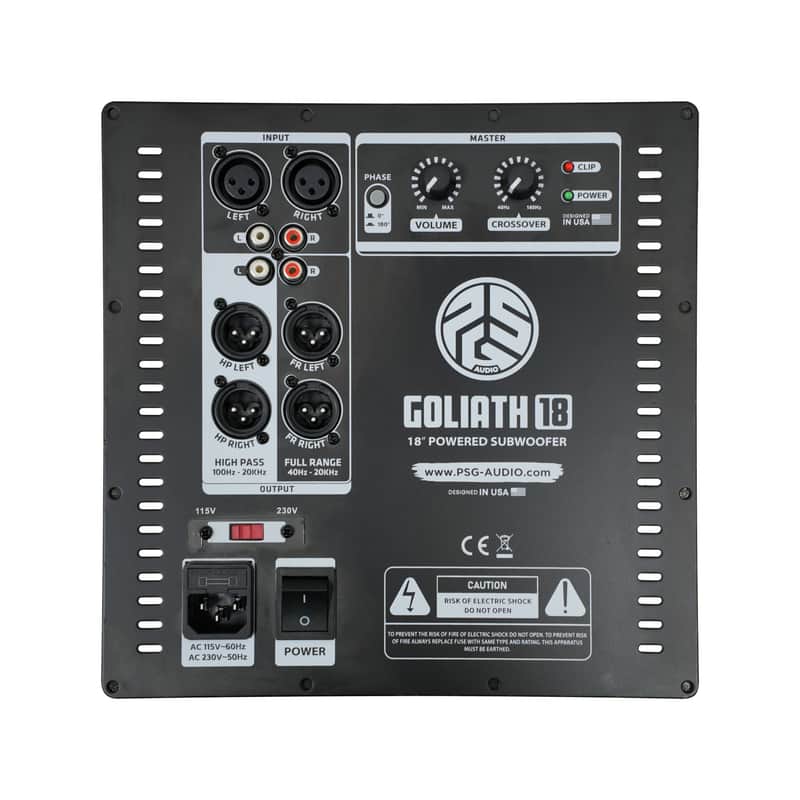 PSG Audio AM-G18 - 750W 4-Ohm Subwoofer Amp Module (Replacement for Goliath 18) image 1