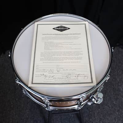 Craviotto 4 Pc Solid Shell Walnut Drum Kit - 20/12/14/5.5x14 (Pre-Owned) image 17