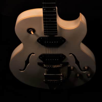Epiphone ES 125 George Thorogood 2022 soft aged / aged white image 2