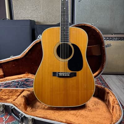 *Video* Martin D-35 Natural Dreadnought X-Braced All Solid Woods w/Hard Case - 1980 image 1