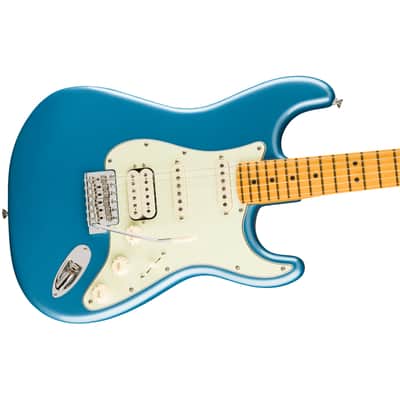 Fender American Professional Classic Stratocaster HSS - Faded Lake Placid Blue / Maple image 5