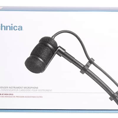 Audio Technica ATM350U Mini Condenser Clip-On Instrument Microphone Mic w/XLR image 7