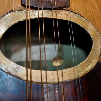 Vintage 1925 Prof. Raffaele Calaci Mandolin image 13