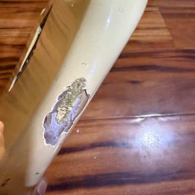 Fender St72 1985 Scalloped - Cream White image 13