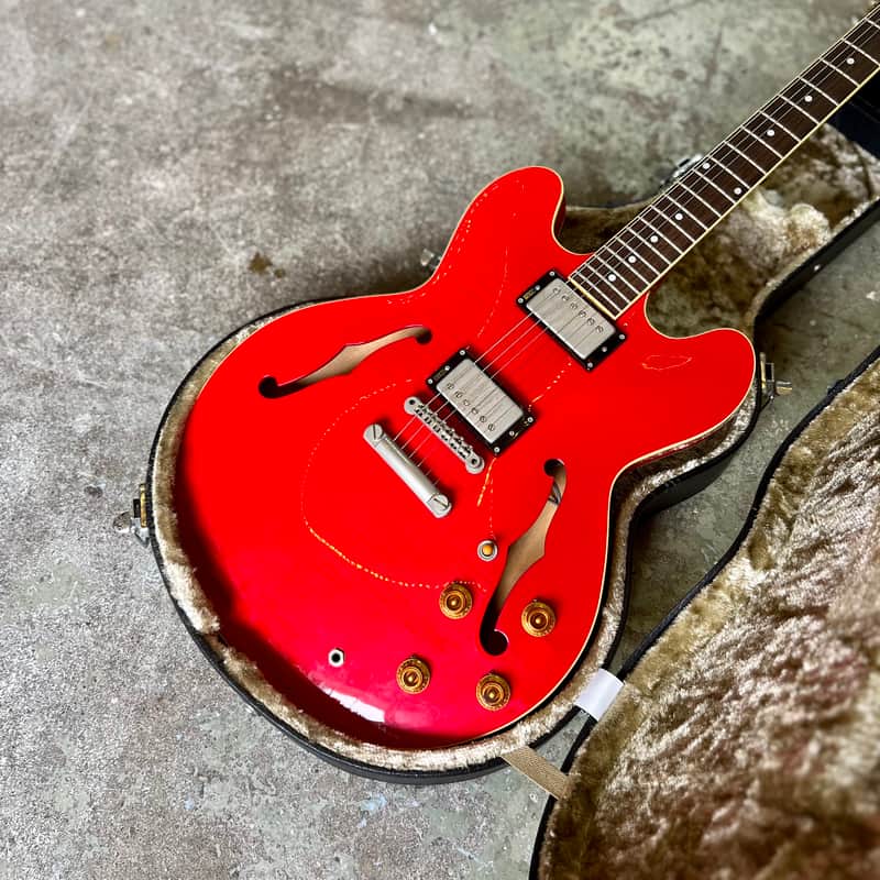 Burny RSA-80 Cherry original vintage MIJ Japan es335-tdc | Reverb