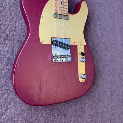 Suhr Andy Wood Signature Modern T SS  Iron Red image 3