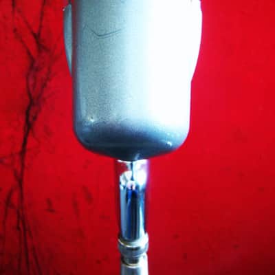 Vintage 1940's Astatic N-80S Crystal microphone High Z w Switchcraft 339A XLR cable adapter 10C 10D image 11