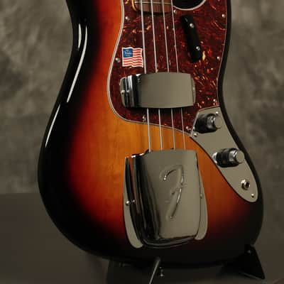 2012 Fender American Vintage '62 Jazz Bass reissue Sunburst image 9