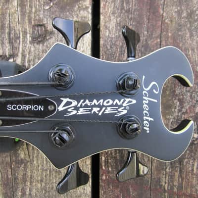 Schecter Diamond Series Scorpion Bass Matte Black image 8