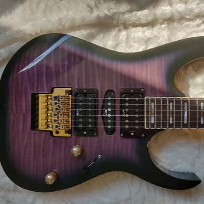 1991 Ibanez RG570 Limited Edition 70th anniversary Amethyst burst image 10