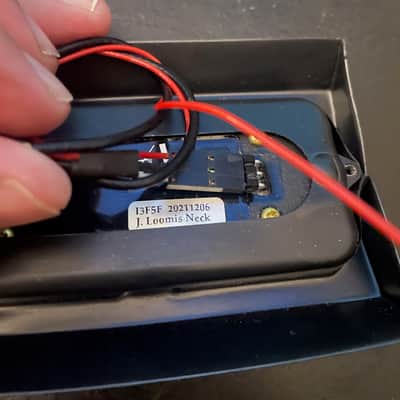Seymour Duncan Jeff Loomis Signature Blackout 7-String Humbucker Set 2010s - Black image 2