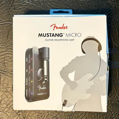 Fender Mustang Micro Guitar Headphone Amp 2021 - Present - Black image 2