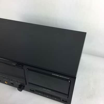 Vintage Kenwood KX-W4050 Stereo Dual Cassette Deck Powers On Does Not Engage image 3