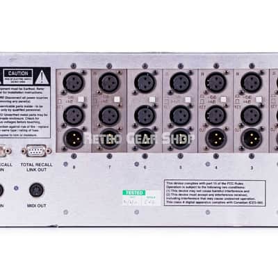 Solid State Logic X-Rack with 8x XR618 Dynamics Compression Modules SSL imagen 3