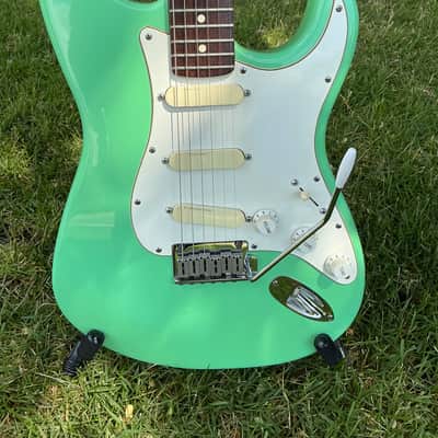 Fender Strat Plus with Rosewood Fretboard 1987 - 1988 - Surf Green Near Mint image 8