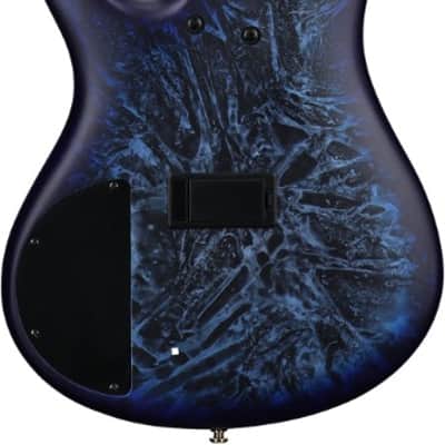 Ibanez SR305EDX Standard 5-String Electric Bass Cosmic Blue Frozen Matte image 3
