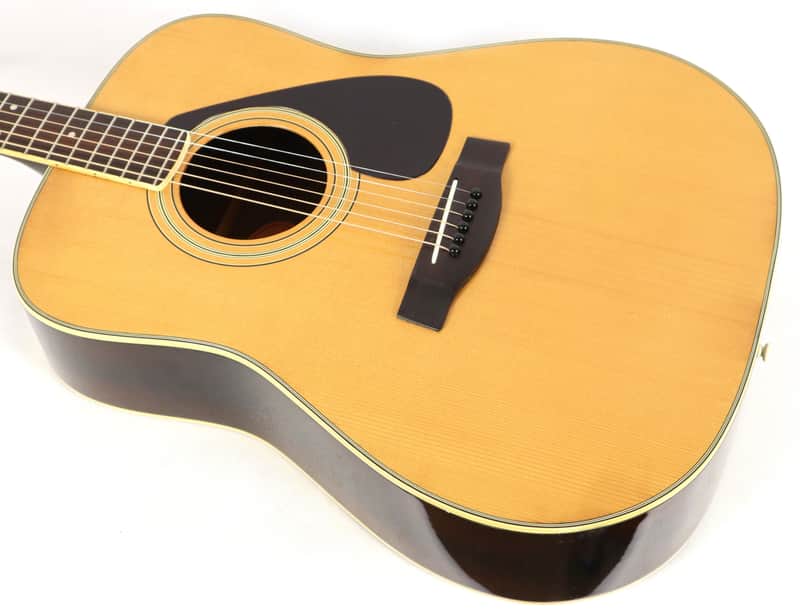 Vintage Yamaha Japan FG-201 Mahogany Natural Acoustic Guitar | Reverb