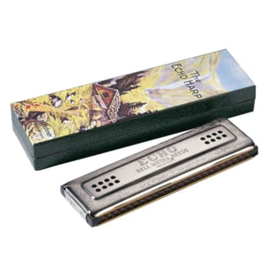 Hohner Tremolo Echo Harp Double-Sided C/G Harmonica - 56/96 CG image 1