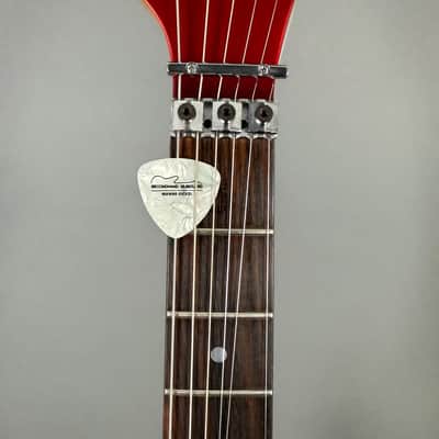 Kramer 80s Focus 1000 Made in Japan rotmetallic Floyd Rose Koffer 1984 - 1988 - rotmetallic image 8