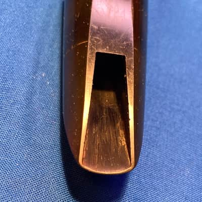Noblet France #3 Clarinet Mouthpiece-Hard Rubber-c.1970-New Cork-w/Lig and Cap image 4