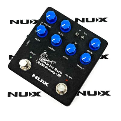NuX NBP-5 Melvin Lee Davis Signature Bass Preamp + DI 2020 | Reverb