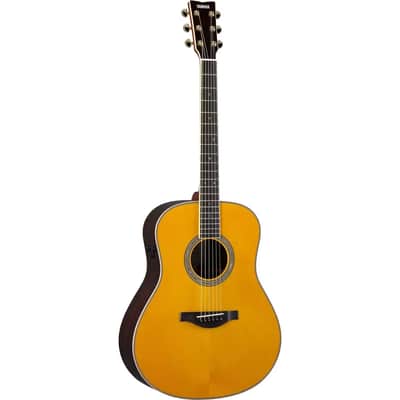 Yamaha LL-TA TransAcoustic Acoustic-Electric Guitar Vintage Tint image 1