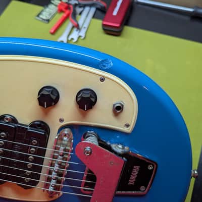 1970 Yamaha flying banana SG-3C- Ako Night Blue image 7