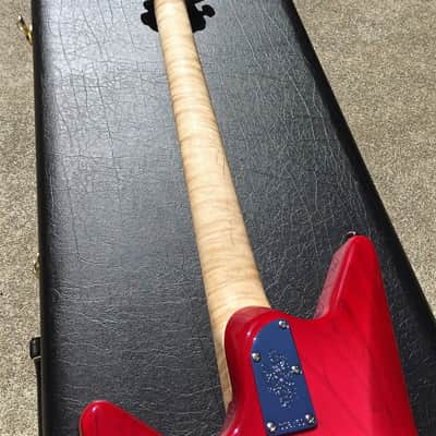 Ernie Ball Music Man Albert Lee 2014 BFR Pink Burst! Minty Fresh Condition! image 6