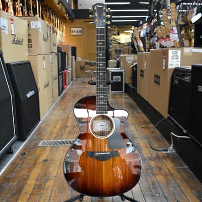 Taylor 222ce-K DLX Hawaiian Koa Grand Concert Acoustic-Electric Guitar w/Hard Case image 4