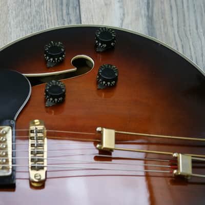 Super Clean! Epiphone Emperor T Thinline 1982 Vintage Sunburst Matsumoku ES-335 Semi Hollow image 7