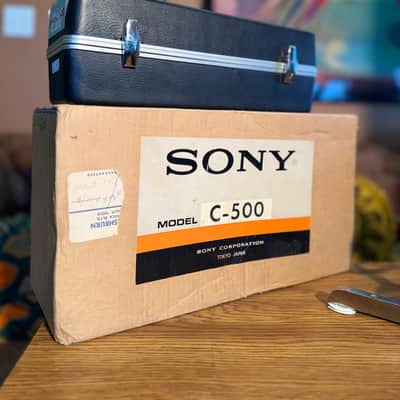 Vintage Sony C-500 Condenser Microphone -1970’s (#6) *Rare (like U47fet) image 13