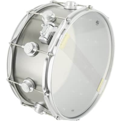 DW Collectors Series Stainless Steel Snare Drum 14''x6.5'' Die Cast Hoops image 5