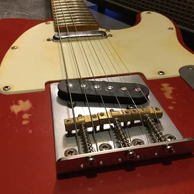 Relic Fender Telecaster (Partscaster) Electric Guitar Road Worn Red by Nate's Relic Guitars image 2
