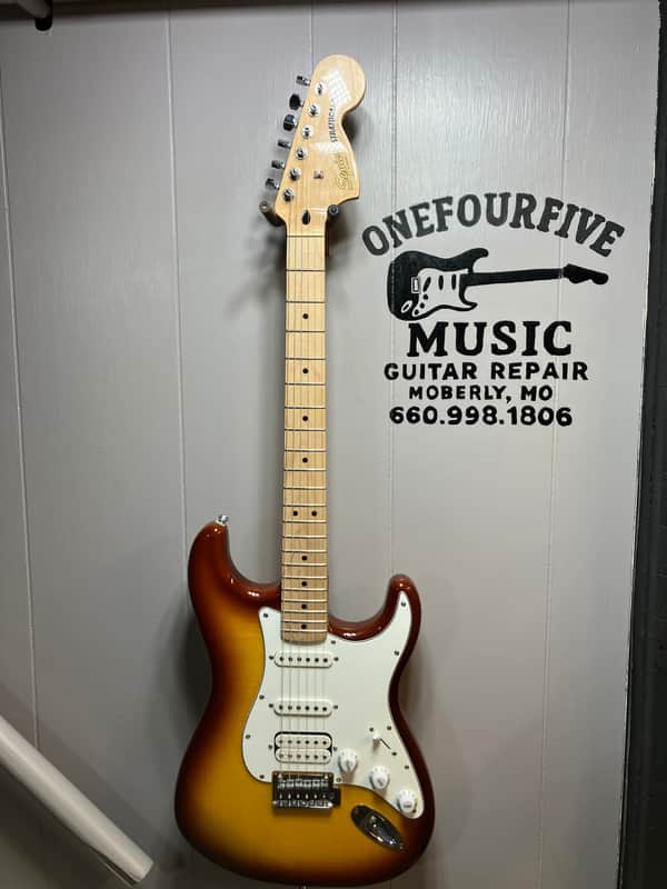 Immagine Squier Affinity Stratocaster FMT HSS 2021 - Present - Sienna Sunburst - 1