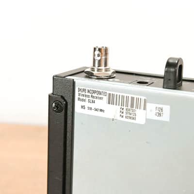 Shure SLX4 Wireless Receiver - H5 Band: 518-542 MHz (NO POWER SUPPLY) CG01WGH image 8