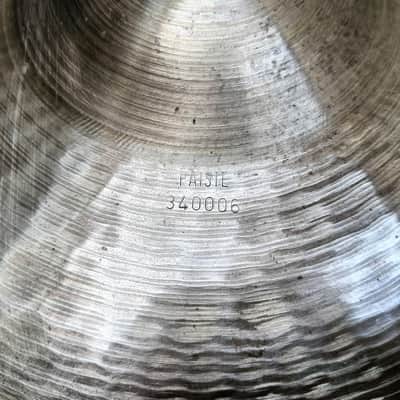 PAISTE 3000 RED LABEL HEAVY RIDE 20" image 6