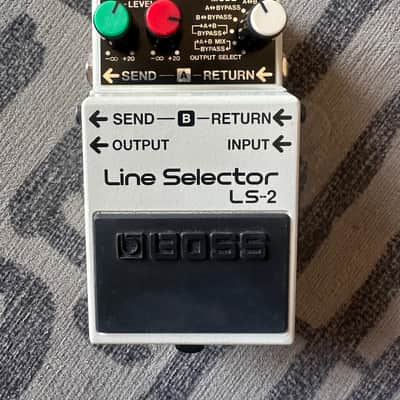 Boss LS-2 Line Selector (Silver Label) 1991 - Present - White