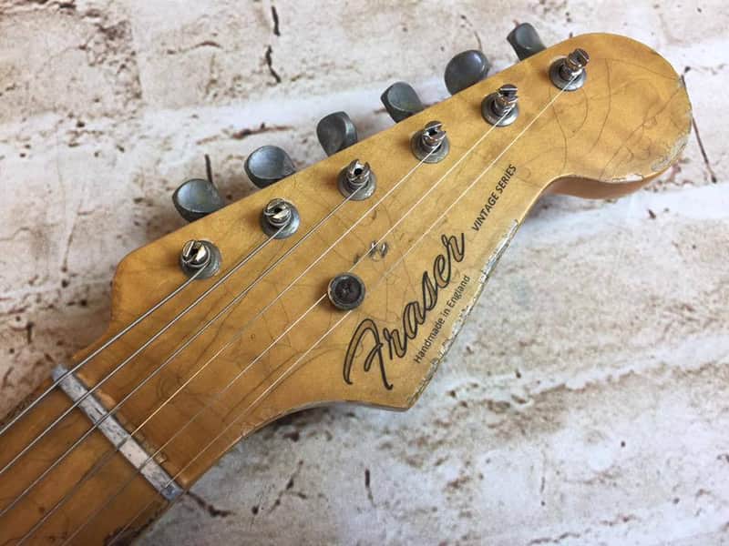 Fraser Guitars Custom Shop Tobacco Burst 54 Stratocaster Guitar Aged  Vintage Relic *1 AVAILABLE