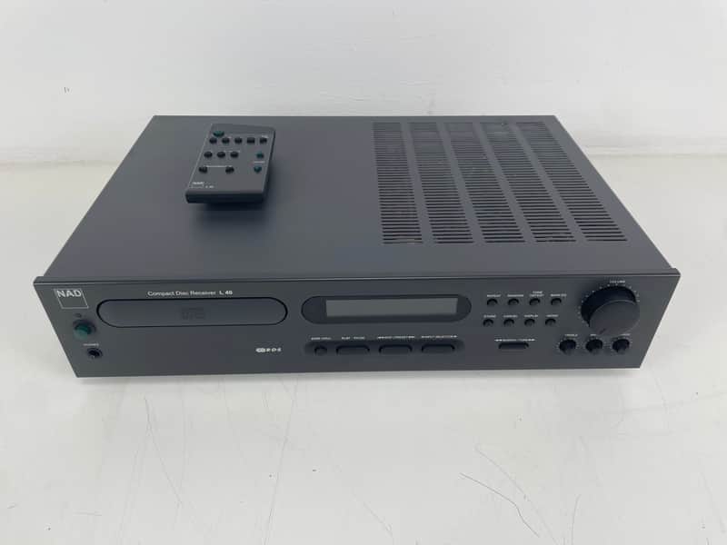 NAD - L40 - Compact Disc Receiver - Inc. Remote image 1