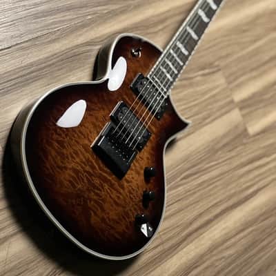 ESP LTD EC-1000 Evertune in Dark Brown Sunburst image 4