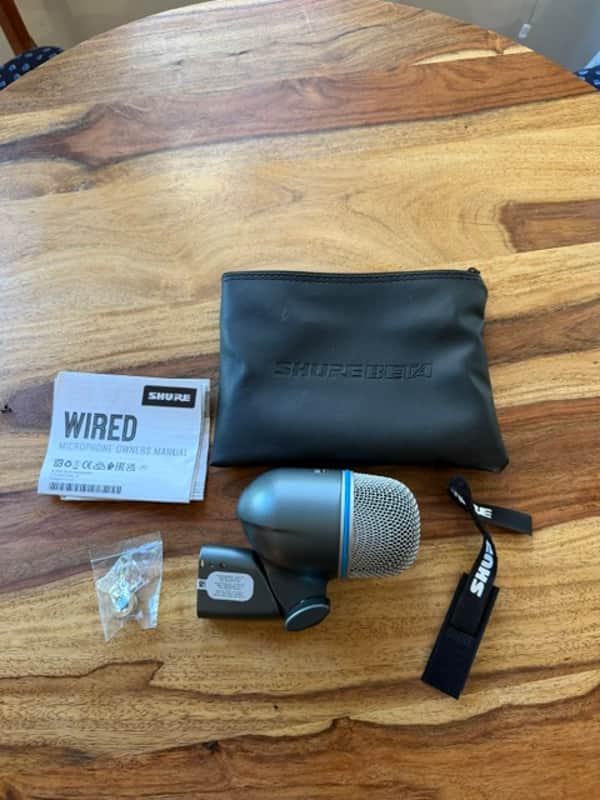 Shure BETA 52A Supercardioid Dynamic Bass Drum Microphone 2002 - Present - Black image 1