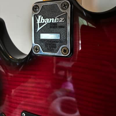 Ibanez 540S 1990 Crimson Red image 11