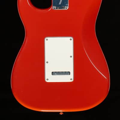 Fender Limited Edition Player Stratocaster HSS Maple Fingerboard Fiesta Red with Matching Headstock (345) image 4