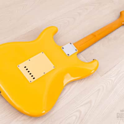 1986 Fender Order Made Yngwie Malmsteen Stratocaster ST62 Yellow White w/ USA Dimarzio DP117, Japan MIJ Fujigen image 14