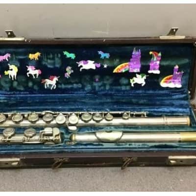 F.E. Olds Ambassador flute, made in USA, with case, Good Condition image 1