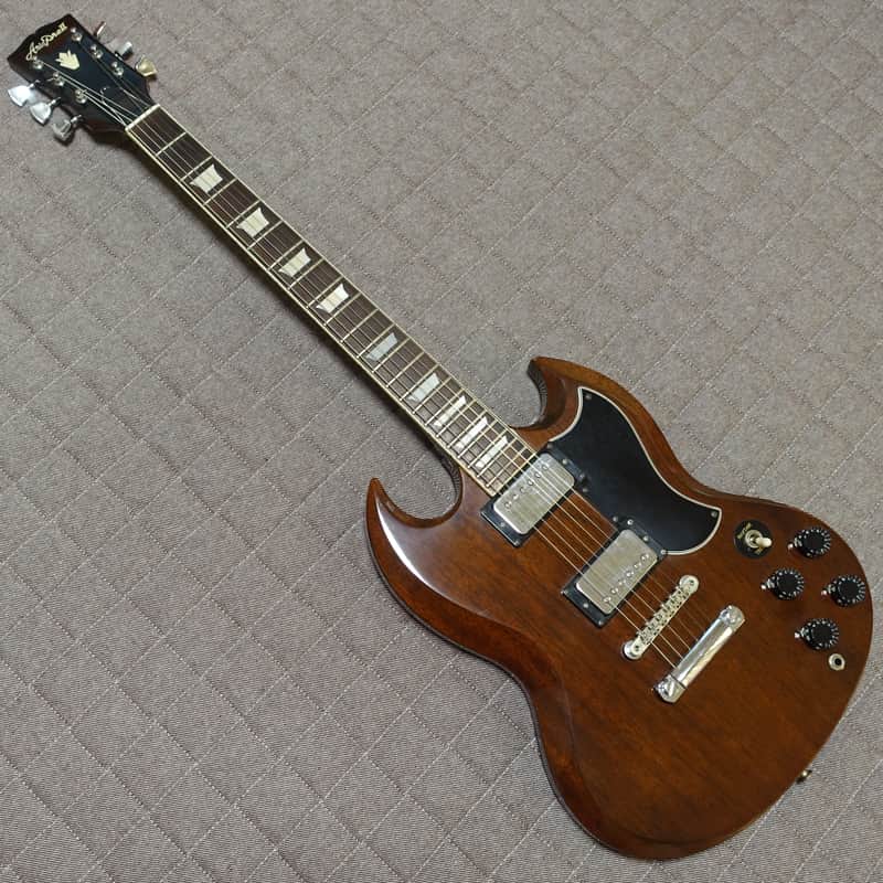 1975 Aria Pro II SG-380 Walnut Made by Matsumoku Japan MIJ Vintage